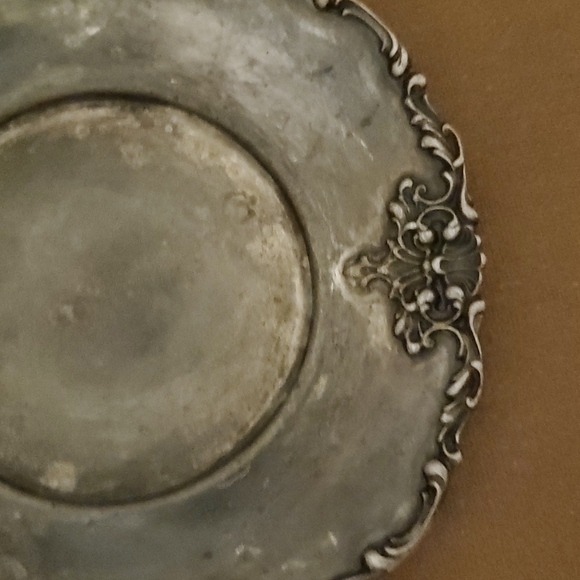 Vintage WM A Rogers Quadruple Small Silver Plate 6in - Picture 2 of 4